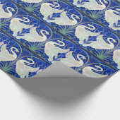 Die Schwäne durch Walter-Kran Geschenkpapier (Ecke)