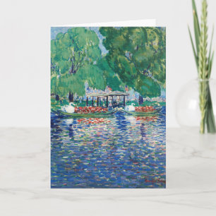 Die Schwanenboote George Luks Karte