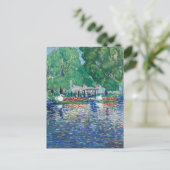 Die Schwanenboote | George Luks Postkarte (Stehend Vorderseite)