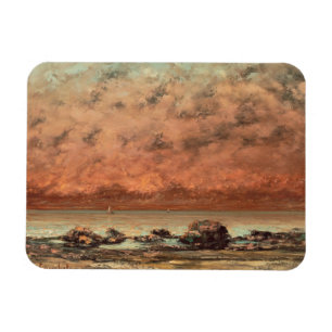 Die Schwarz-Felsen bei Trouville, 1865 - 66 Magnet