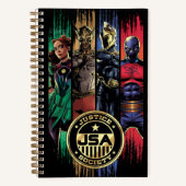 Die schwarze Adam-Gerechtigkeitsgesellschaft - Hel Notizblock (Vorderseite)