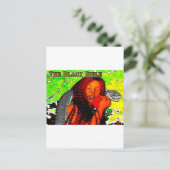 "Die schwarze Bibel": Adam & Eve Postkarte (Stehend Vorderseite)