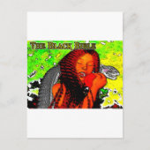 "Die schwarze Bibel": Adam & Eve Postkarte (Vorderseite)