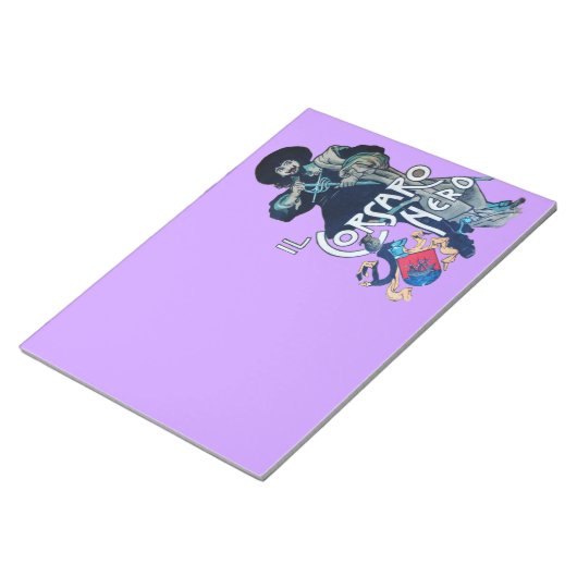 DIE SCHWARZE CORSAIR NOTIZBLOCK (angewinkelt)