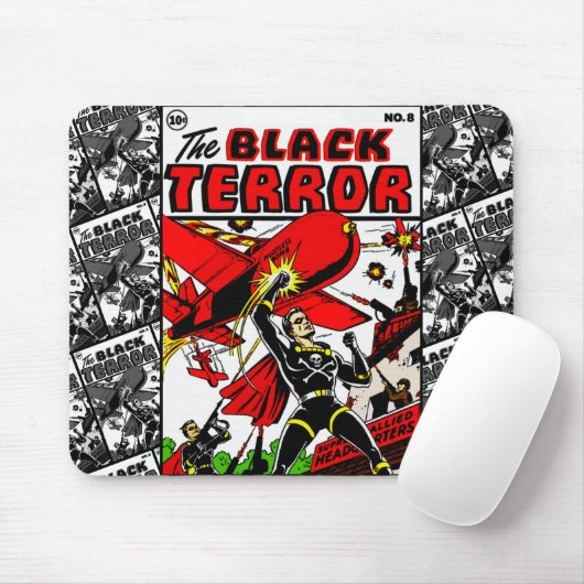 Die schwarze Fehlermousepad Mousepad (Mit Mouse)