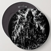 Die Schwarze Festung von BurnsInHell Button (Vorne & Hinten)