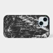 Die Schwarze Festung von BurnsInHell iPhone 15 Hülle (Rückseite (Horizontal))