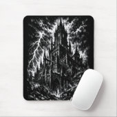 Die Schwarze Festung von BurnsInHell Mousepad (Mit Mouse)