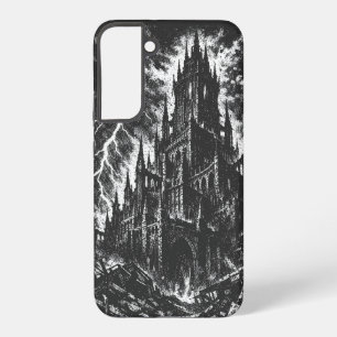 Die Schwarze Festung von BurnsInHell Samsung Galaxy Hülle