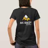 Die schwarze Fleece T-Shirt (Rückseite)