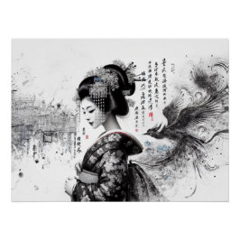 Die schwarze Geisha Poster