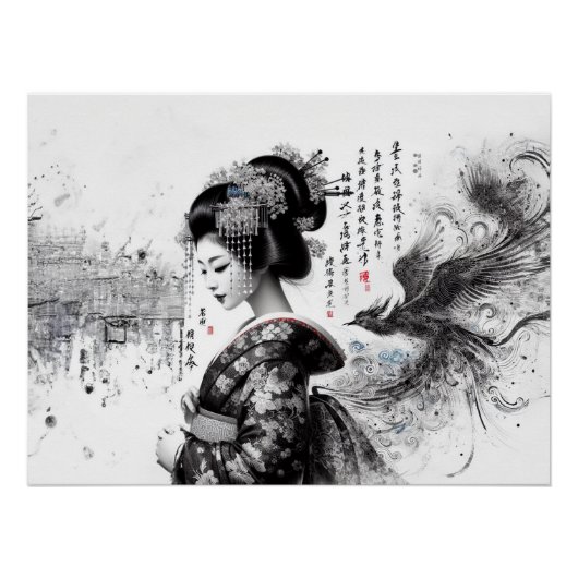 Die schwarze Geisha Poster (Vorderseite)