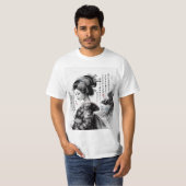 Die schwarze Geisha T-Shirt (Vorne ganz)