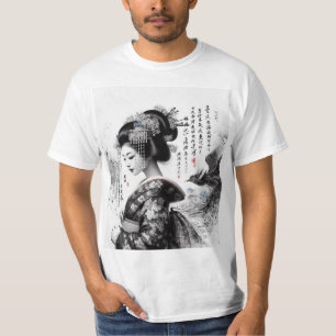 Die schwarze Geisha T-Shirt