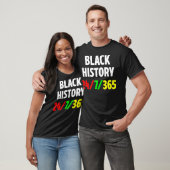 Die schwarze Geschichte Afrikas für Männer und Fra T-Shirt (Unisex)