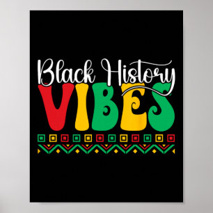 Die schwarze Geschichte besiegt die afrikanische F Poster