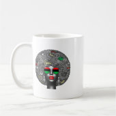 Die schwarze Geschichte der Afrikanerin Kaffeetasse (Links)