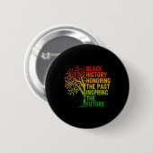 Die schwarze Geschichte ehrt den früheren afrikani Button (Vorne & Hinten)