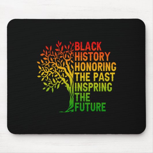 Die schwarze Geschichte ehrt den früheren afrikani Mousepad (Vorne)
