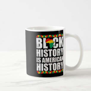Die schwarze Geschichte ist das patriotische Afrik Kaffeetasse