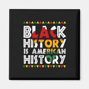 Die schwarze Geschichte ist das patriotische Afrik Magnet