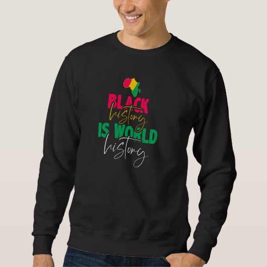 Die schwarze Geschichte ist der Pullover der Weltg (Vorderseite)