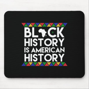 Die schwarze Geschichte ist die amerikanische Gesc Mousepad