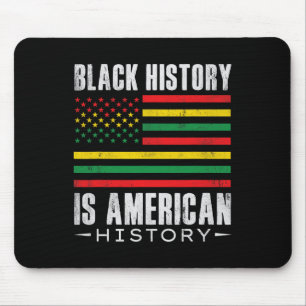 Die schwarze Geschichte ist die amerikanische Gesc Mousepad