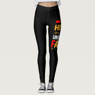 Die schwarze Geschichte ist ein Erbe des unerschü Leggings