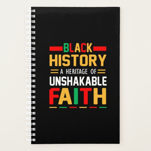 Die schwarze Geschichte ist ein Erbe des unerschüt Planer (Vorderseite)