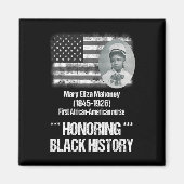 Die schwarze Geschichte mit der ersten afrikanisch Magnet (Vorne)