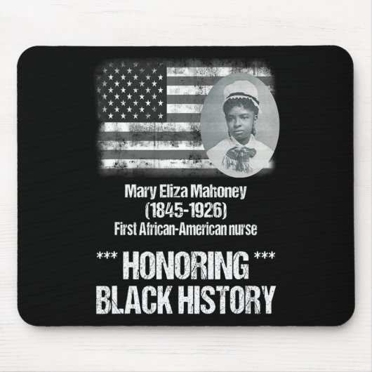 Die schwarze Geschichte mit der ersten afrikanisch Mousepad (Vorne)