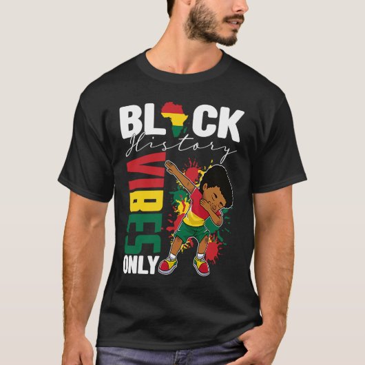 Die schwarze Geschichte sieht nur BHM BLM Little D T-Shirt (Vorderseite)