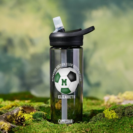 Die schwarze grüne Mannschaft färbt sich auf den F Trinkflasche (Außenbereich)