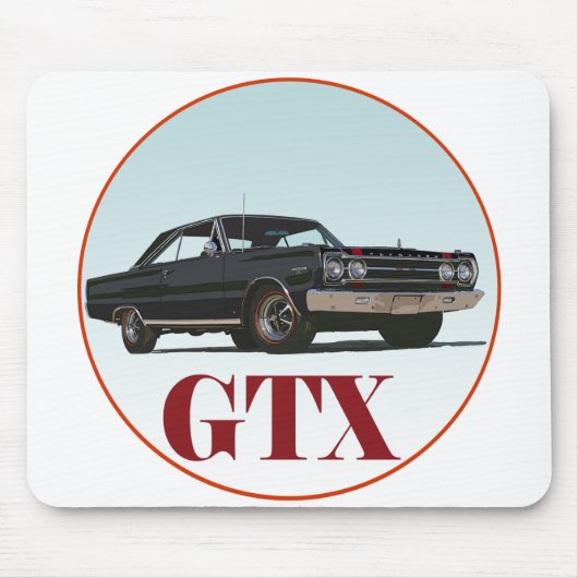 Die schwarze GTX Mousepad (Vorne)