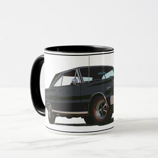 Die schwarze GTX Tasse (Vorderseite Links)