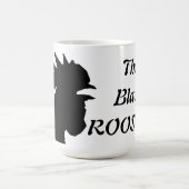 Die schwarze Hahn-Tasse Kaffeetasse (Mittel)
