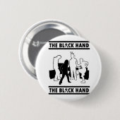 Die schwarze Handausschnitte Button (Vorne & Hinten)
