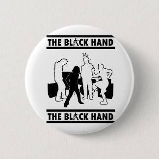 Die schwarze Handausschnitte Button