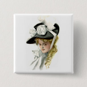 Die schwarze Haube Button