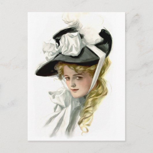 Die schwarze Haube Postkarte (Vorderseite)