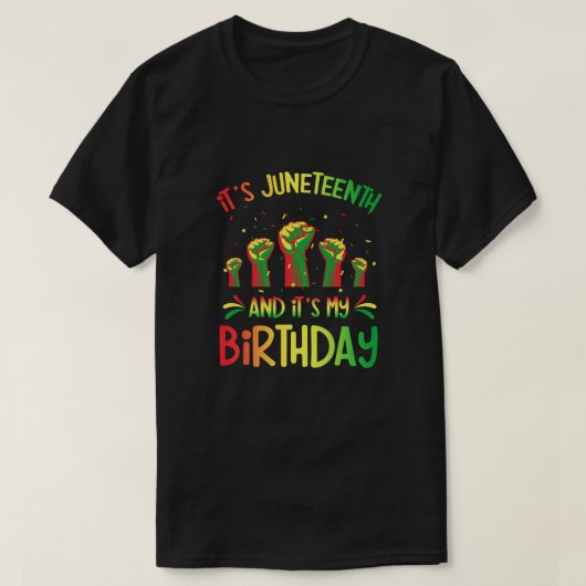 Die schwarze Junet aus dem 19. Jahrhundert und mei T-Shirt (Design vorne)