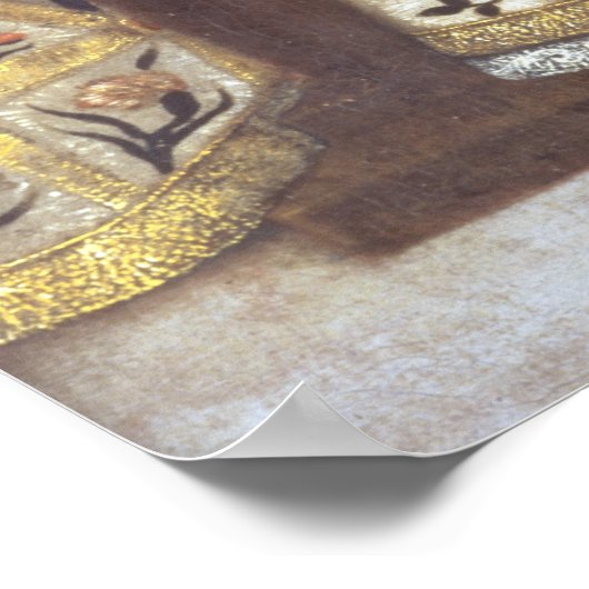 Die schwarze Jungfrau in der Chadaraita Poster (Ecke)