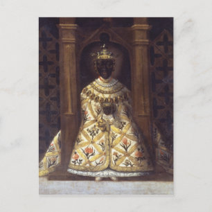 Die schwarze Jungfrau in der Chadaraita Postkarte