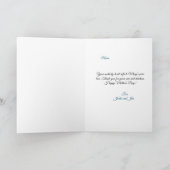 Die schwarze Jungfrau Mary Mother Day Karte (Innenseite)