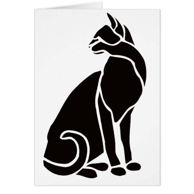 Die schwarze Katze (Vorne)