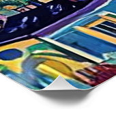 Die schwarze Katze 1 Poster (Ecke)