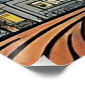 Die schwarze Katze 4 Poster (Ecke)