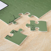 Die schwarze Katze des Künstlers Puzzle (Seite)