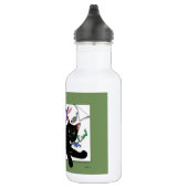 Die schwarze Katze des Künstlers Trinkflasche (Rechts)